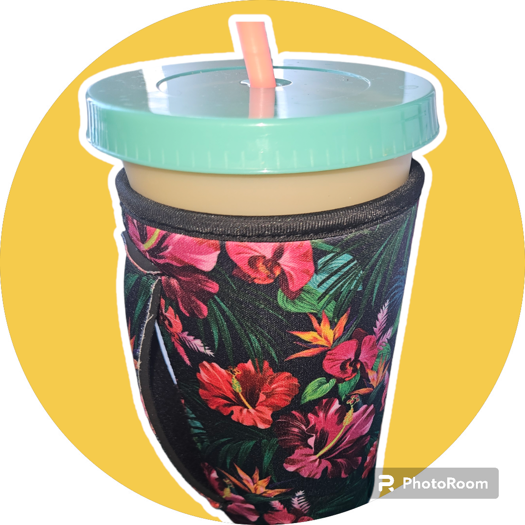 Reusable Neoprene Cup Sleeves